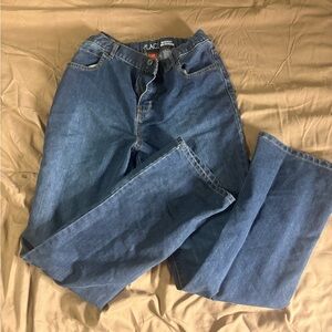 Boy’s Husky Bootcut Blue Jeans
